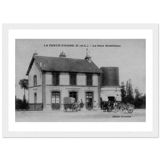 La Ferté-Vidame - La Gare Exterieure