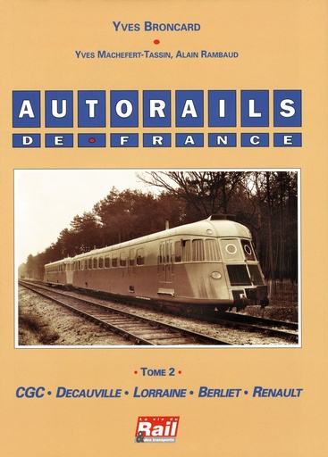[110063] Autorails de France. Tome 2