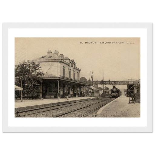 Brunoy - Les Quais de la Gare