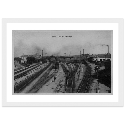 Saintes - Vue de la Gare