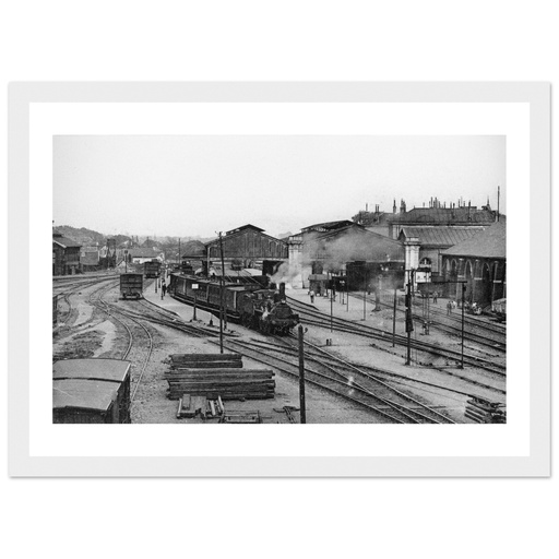 Chartres - La Gare Vue sur les quais 2