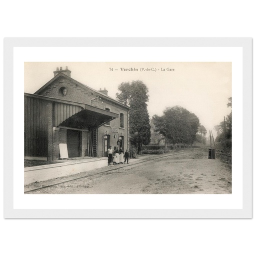 Verchin - la gare