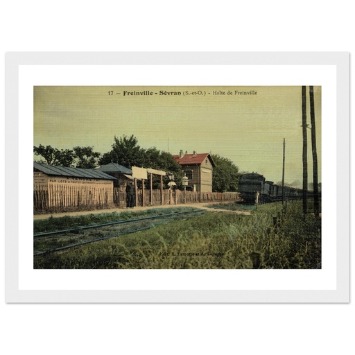 Freinville-Sevran (S et O) - Halte de Freinville