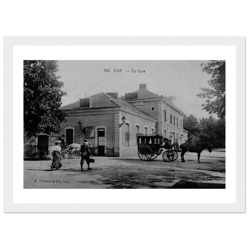 Gap - Hautes Alpes - La gare