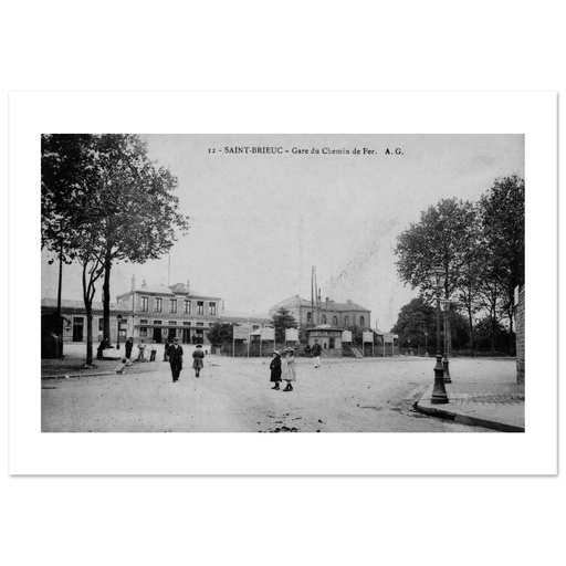 St Brieuc - La Gare du Chemin de Fer