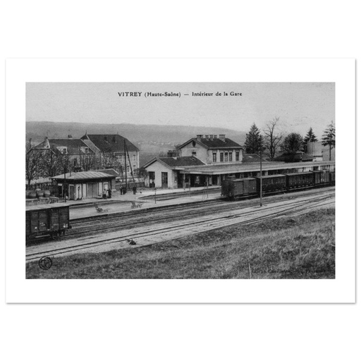 Vitrey - Interieur de la Gare