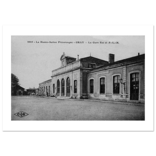 Gray - La Gare de l'est et PLM