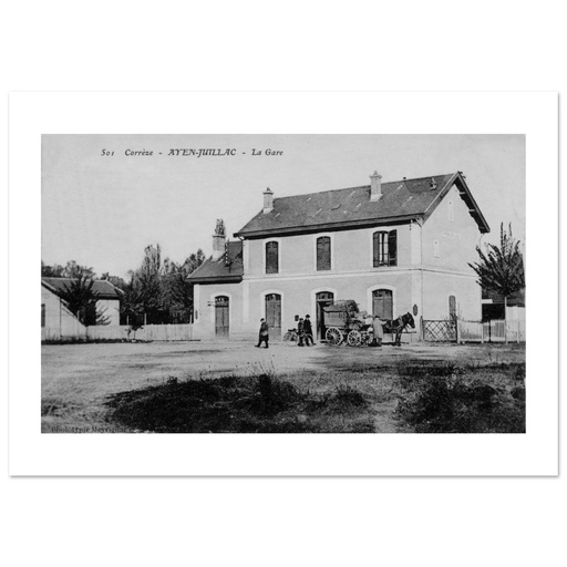 Ayen - Juillac - Correze - Limousin - France  La Gare