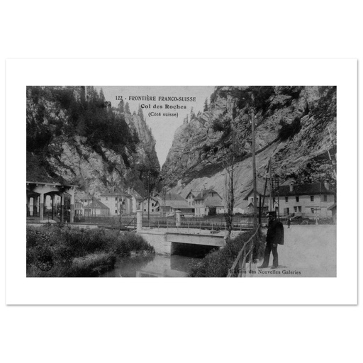 Frontière Suisse - Col des roches