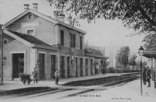 Jussey - le quai de la Gare