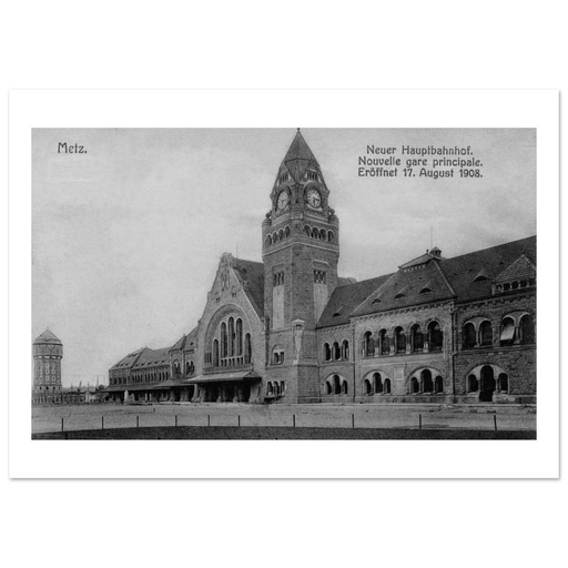 Metz - Hauptbahnhof - gare interieure