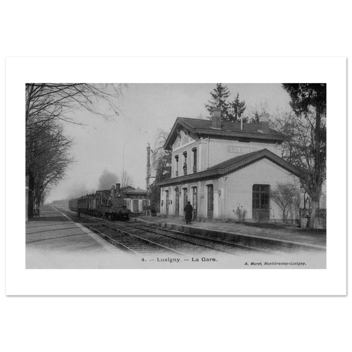 Lusigny - La Gare