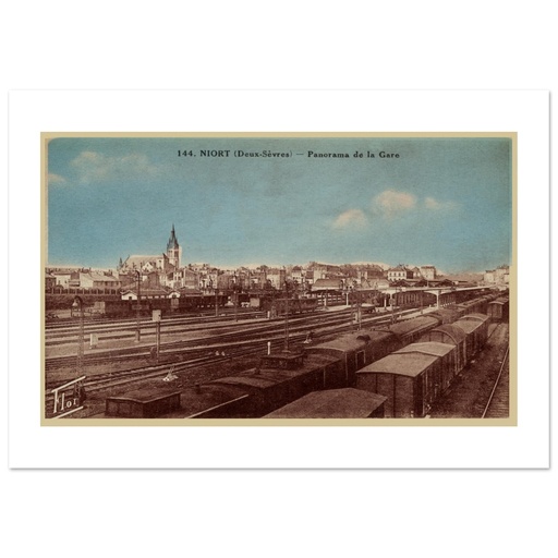 Niort - Panorama de la gare