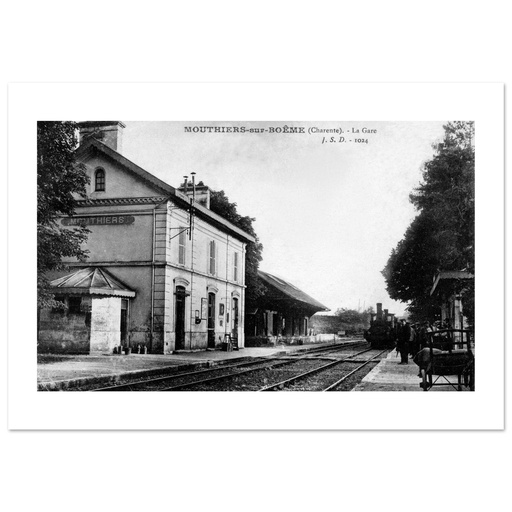 Mouthiers-sur-Boëme - La Gare