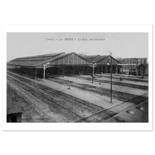 Brive-la-Gaillarde - Interieur de la Gare