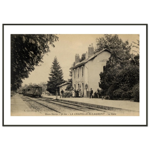 La Chapelle-Saint-Laurent - La gare