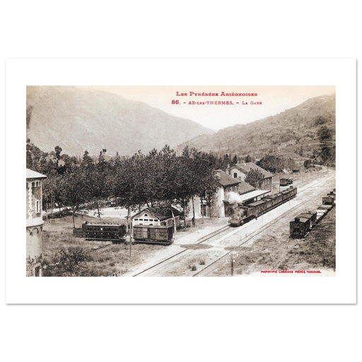 Les-Pyrenees-Ariegeoises - Ax-les-Thermes - La gare