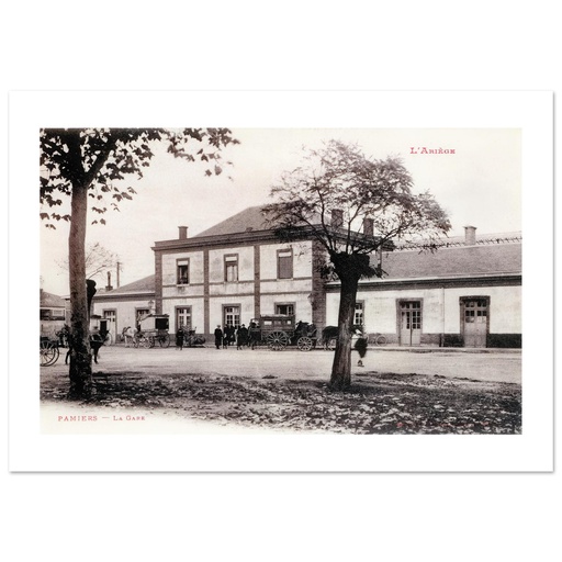 Pamiers - La gare (l'Ariege)