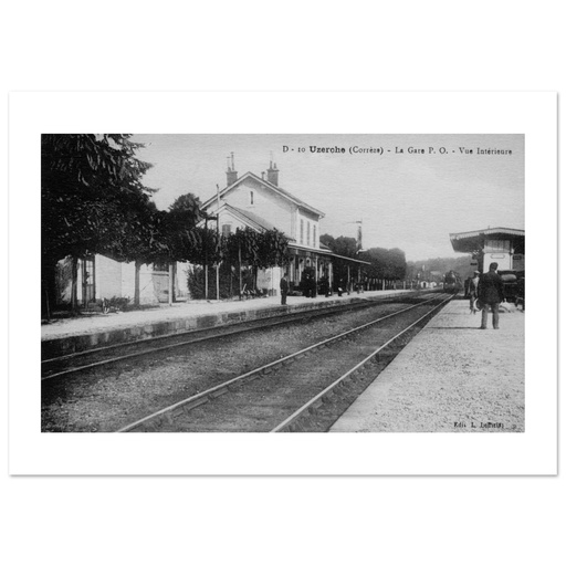 Uzerche - La Gare intérieure