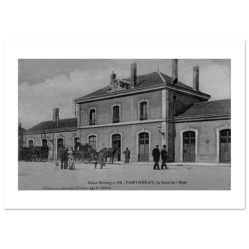 Parthenay - La Gare de L'etat