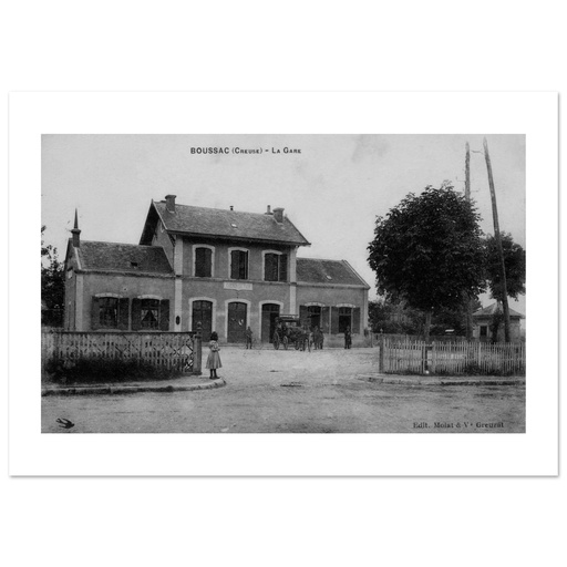 Boussac - La Gare
