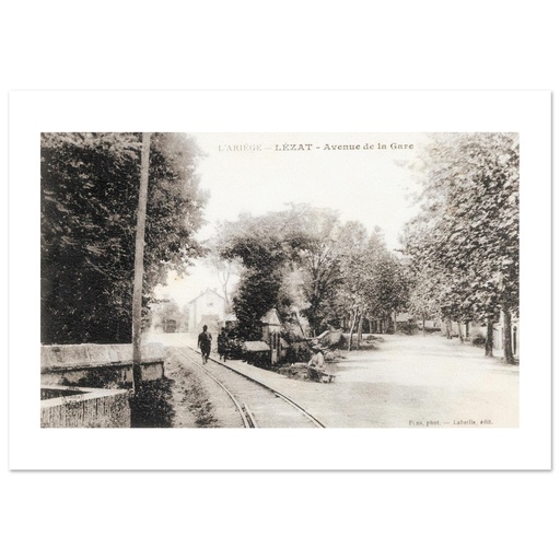 L'Ariège - Lézat - Avenue de la Gare