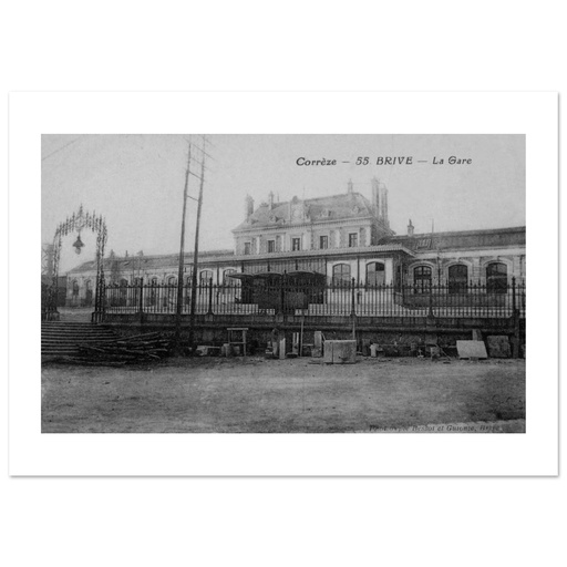 Brive-la-Gaillarde - La Gare - Vue Interieure