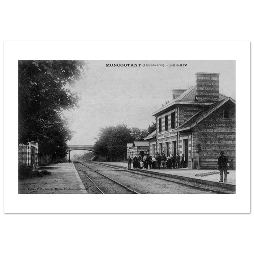 Moncoutant - la Gare
