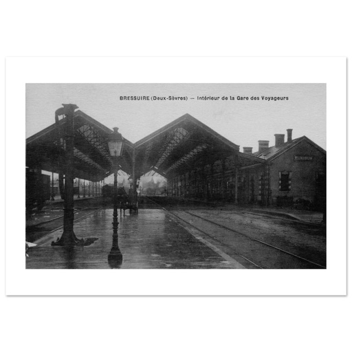 Bressuire - interieure de la Gare des voyageurs