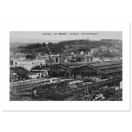 Brive-la-Gaillarde - La Gare - Vue Interieure