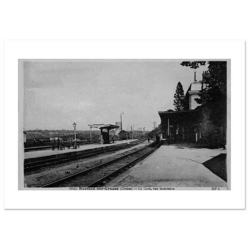 Busseau sur Creuse - La Gare