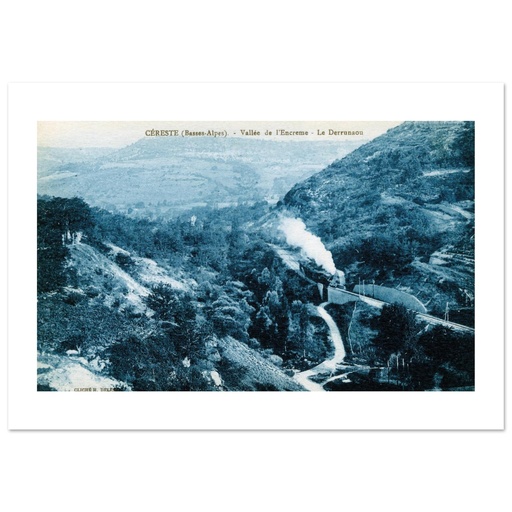 Cereste - La Vallee de l'Encreme - Le Derrunanou