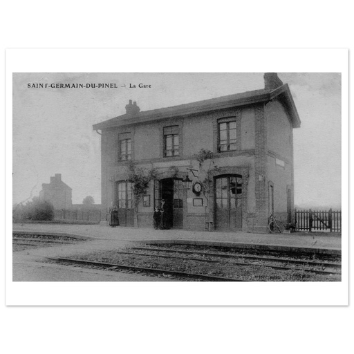 Saint-Germain-du-Pinel - La Gare
