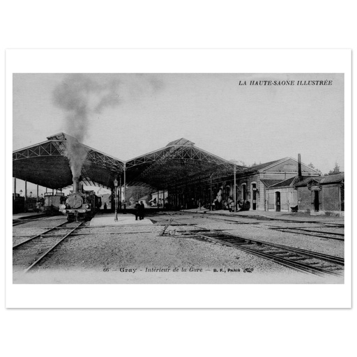 Gray - Intérieur de la Gare