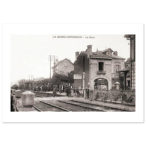La Barre Ormesson- La Gare