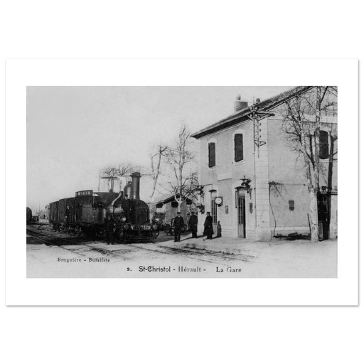 Saint Christol - La Gare