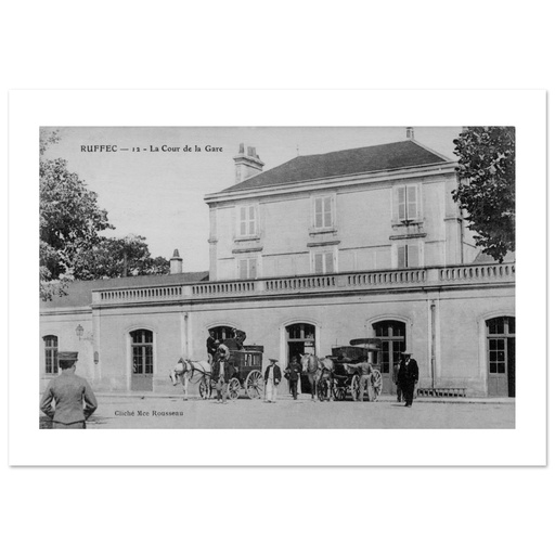 Ruffec - Le cour de la Gare