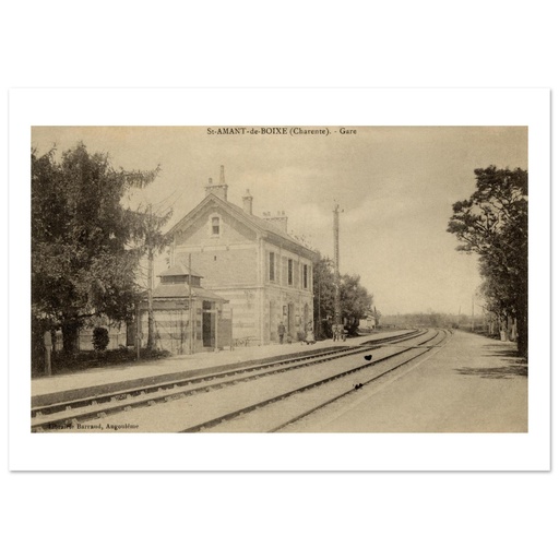 Saint-Amant-de-Boixe - La Gare