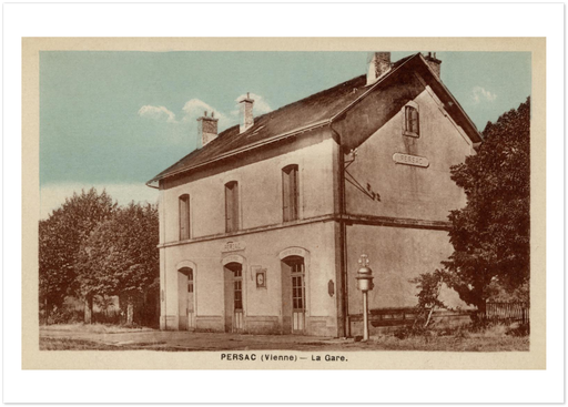 Persac - La Gare