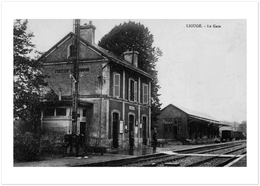 Liguge - la Gare