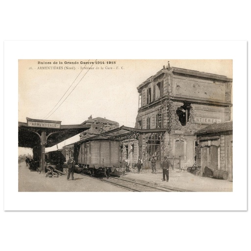Armentieres (Nord)-Interieur de la gare
