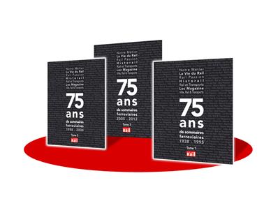 [110292] 75 ans de sommaires ferroviaires - Les 3 tomes