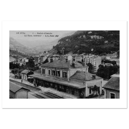 Saint-Claude - La Gare interieure