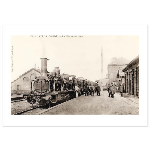 Vieux-Conde - La visite du train