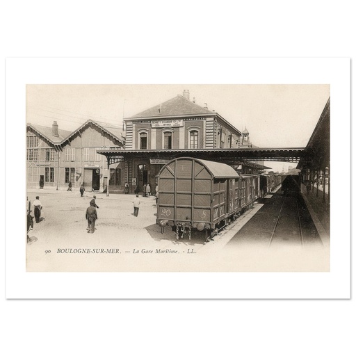 Boulogne-sur-Mer - la gare maritime
