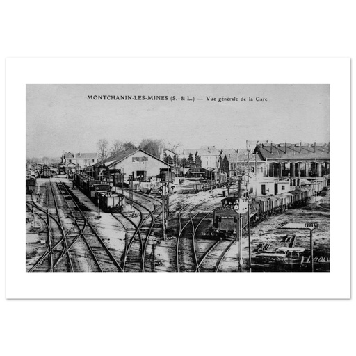 Montceau-les-Mines - La gare