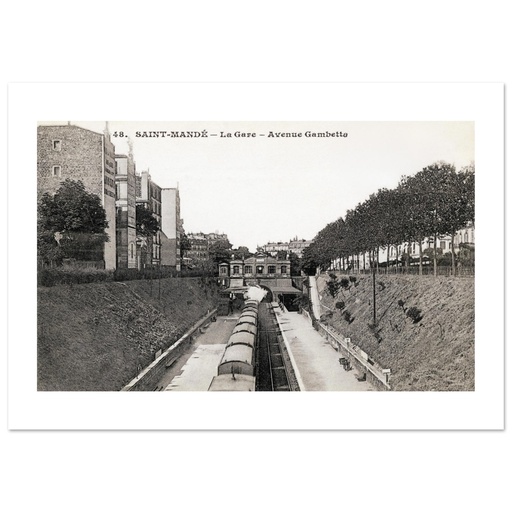 Saint-Mandé - La Gare - Avenue Gambetta