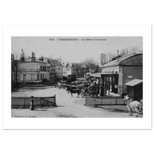 Cherbourg - La gare d'arrivée