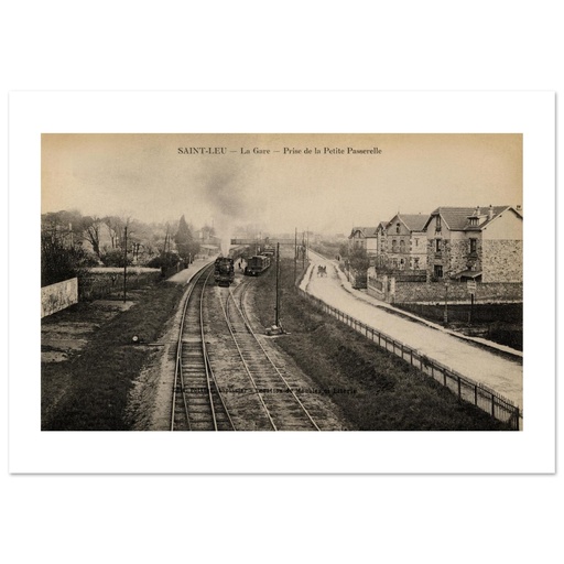 Saint-Leu - La Gare - Prise de la Petite Passerelle