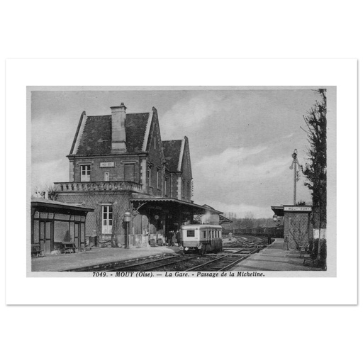 Mouy - La Gare - Passage de la Micheline